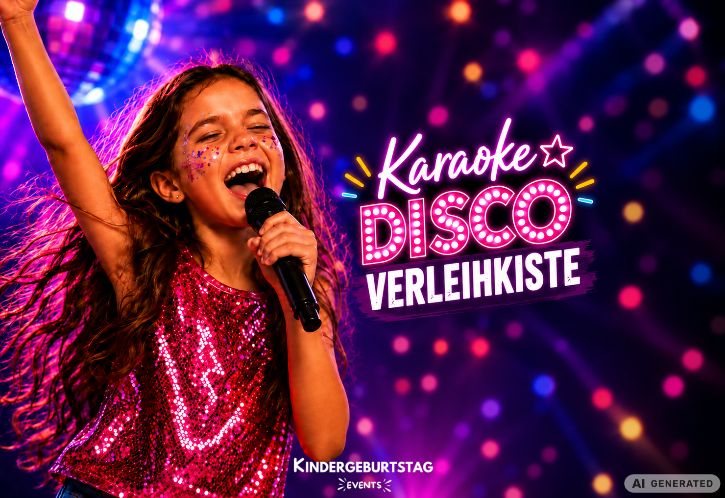 Karaoke & Disco - Verleihkiste